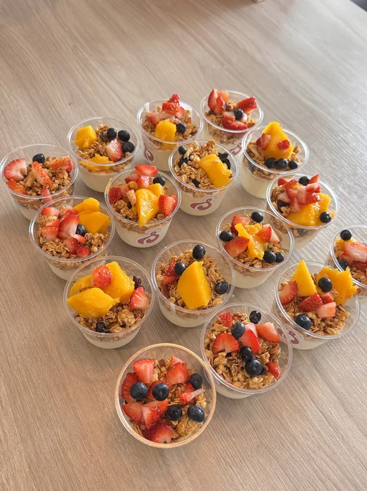 Bandeja de parfaits mini